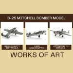 AJ052 B-25 Mitchell Bomber 